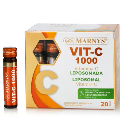 Vitamina C Lipozomala 1000mg, 20 fiole, Marnys