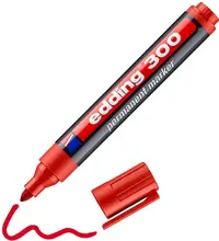 Marker permanent Edding 300 - roșu