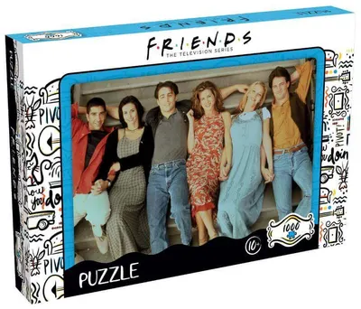 Puzzle Winning Moves din 1000 de piese - Friends, La scări