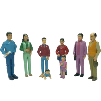 Figurine familie sudamericana