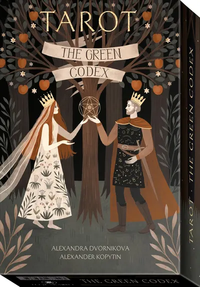 Tarot: The Green Codex (78 Cards and Guidebook)