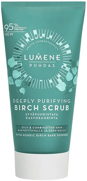 Lumene Puhdas Scrub facial pentru curățare, 75 ml