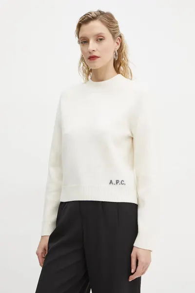 A.P.C. pulover de lana pull esther