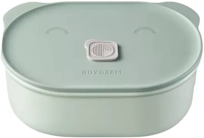 Cutie pentru prânz BUYDEEM - Bento CT3007, 500 ml, 19.5 x 11 x 16.5 cm, verde