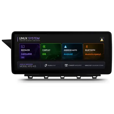 Navigatie Mercedes Benz GLK X204 (2013-2015), Linux OS OEM, NTG 4.5, CarPlay Android Auto Wireless, MirrorLink, Camera AHD, 12.3 Inch