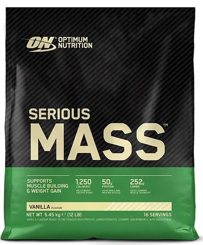 Serious Mass, vanilie, 5443 g, Optimum Nutrition