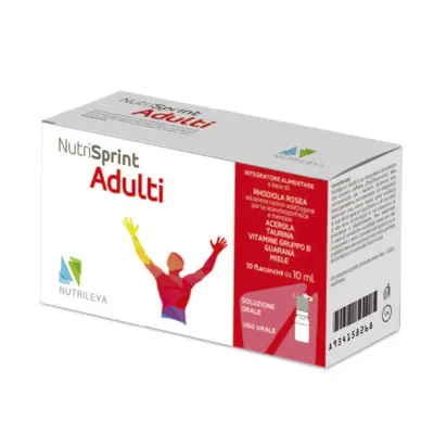 Nutrisprint Adulti, 10ml x 10 flacoane, Nutrileya