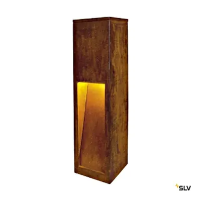 RUSTY 50 LED SLOT de exterior, 3000K, IP44, fier ruginiu