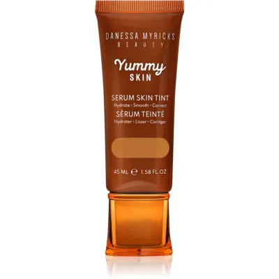 Danessa Myricks Beauty Yummy Skin Serum Skin Tint fond de ten hidratant si catifelant culoare 10 - Tan Skin with Neutral Olive Undertones 45 ml