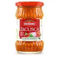 Deroni Zacuscă Picantă cu Ardei Roșii Jalapeno 300g Engros