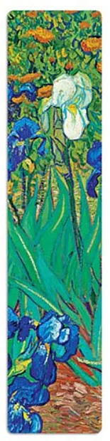 Separator de carte Paperblanks Van Goghs Irises - capete rotunjite