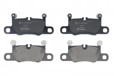 Set placute frana Spate (cu greutati de echilibrare; fara optionale), potrivit AUDI E-TRON GT; PORSCHE 911, 911 TARGA, CAYENNE, TAYCAN, TAYCAN CROSS TURISMO 2.9-Electric 05.11
