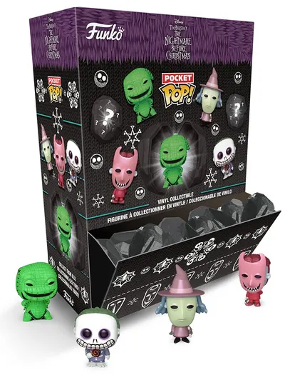 Mini-figurină Funko Pocket POP! Disney: The Nightmare Before Christmas - Mystery Mini Blind Box