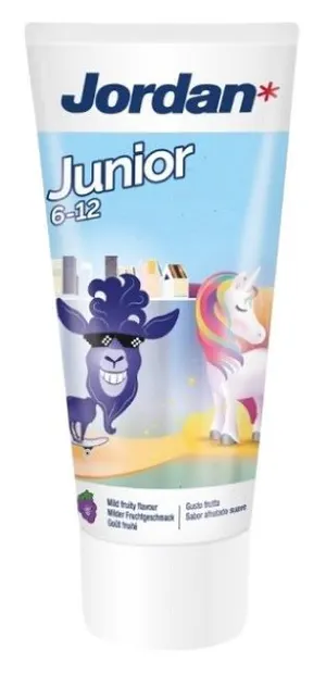 Jordan Pastă de dinți pentru copii, 6-12 ani, 50 ml, sortiment