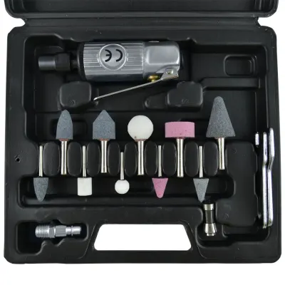 Trusa De 16 Piese Cu Polizor Drept Pneumatic Jbm