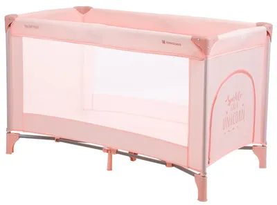 Ţârc pentru copii pe 1 nivel KikkaBoo - So Gifted, Pink