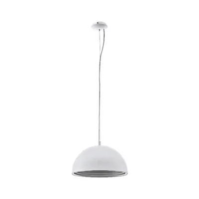 Panderas Pendant luminaire Ø400 60W white/silver IP20