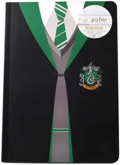 Carnet de notițe Half Moon Bay Movies: Harry Potter - Uniforma Slytherin, format A5