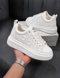 Adidasi barbati casual albi 1602 T6-4