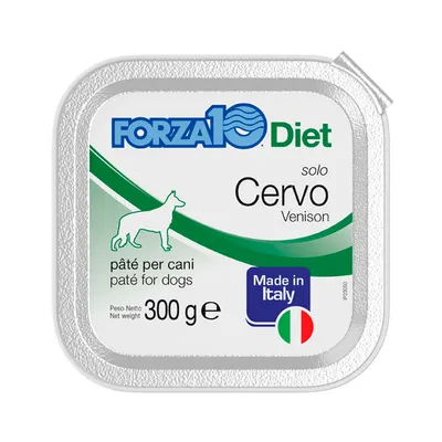 Forza 10 Solo Diet Venison Dog Alu 300 Gr