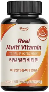 Multivitamine cu vitaminele A, C, D3, B-complex, zinc și fier, 90 tablete, Funeat