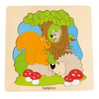 Puzzle Descopera Padurea Beleduc