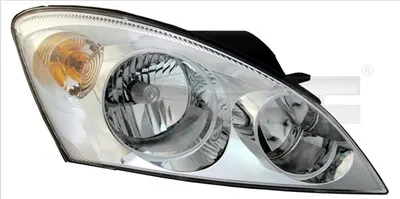 Far stanga (H1 H7, reglaj electric, cu motoras, fundal cromat) KIA CEE D, CEE D SW, PRO CEE D