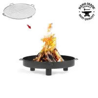 Pachet Vatra TUNIS 60 cm cu grilaj inox