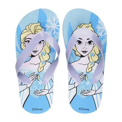 Papuci pentru fetițe Elsa culoarea albastru