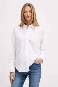 DKNY cămașă pentru femei, din bumbac