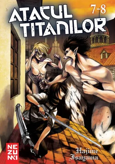 Atacul Titanilor Omnibus 4 (vol. 7+8) - Paperback brosat - Hajime Isayama