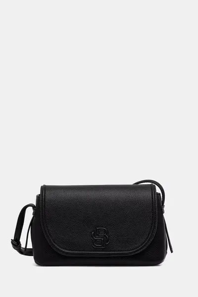 BOSS geantă crossbody pentru femei cu imitație de piele Anett Flap Crossbody