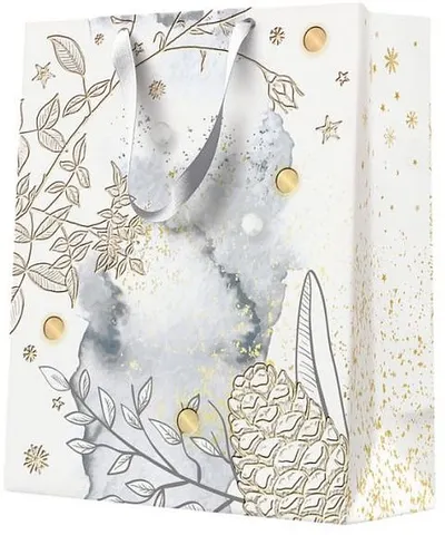 Punguță cadou Paw - Golden Moment, 26.5 x 33.5 x 13 cm