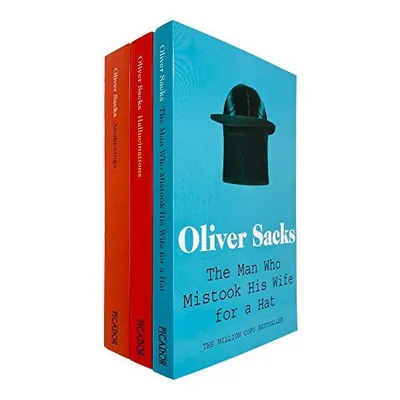 Oliver Sacks 3 Books Collection Set (The Man Who Mistook His Wife for a Hat, Hallucinations, Awakenings)