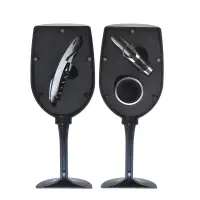 Pahar cu accesorii pentru vin