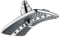Placă pentru duș fix Inter Ceramic - 2 funcții, negru