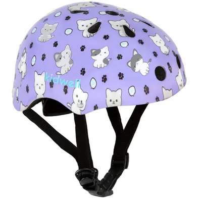 Casca de protectie pentru copii, sistem de reglare, usoara 260 g, S, 48-52 cm, 1 ani+, Orix Plus Kitty Kidwell