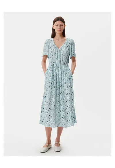 Rochie de vara pentru femei Marc O Polo Denim - albastru deschis