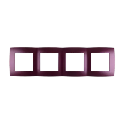 City Rama Patru Posturi Bordo Metallic