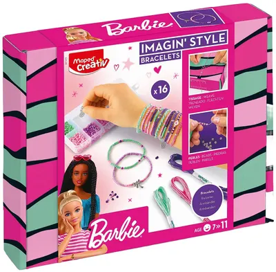 Set creativ Maped Creativ - Barbie, brățări