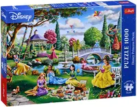 Puzzle Trefl din 1000 de piese - Picnic cu prințesele Disney