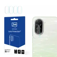 Folie de protectie Camera Spate 3MK Protection pentru Xiaomi Redmi A5 4G, Sticla Flexibila, Set 4 bucati, Transparenta