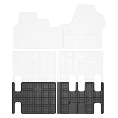 Set covorase cauciuc, 2 Buc , Spate, Negru, Pentru: Citroen Jumpy Iii 2016-, Van