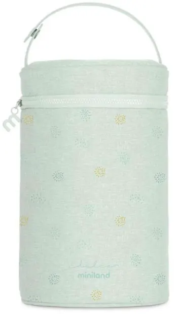 Thermobox dublu Miniland - Mint, 2 x 500 ml