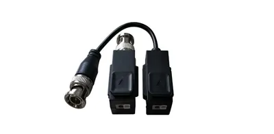 Video balun DS-1H18S/E(C)307400306,Video balun pasiv Hikvision, DS- 1H18S/E(C) set 2 bucati ( o bucata cu cablu si o bucata far