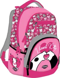 Ghiozdan școalăr Lizzy Card KitTok Heart Kitty - Active +