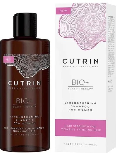 Cutrin Bio+ Șampon bioactiv împotriva căderii părului pentru creșterea rapidă a părului, 250 ml