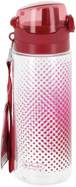 Sticlă de apă Herlitz - 500 ml, roşu