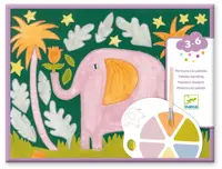Set pentru desen Djeco - Animale sălbatice