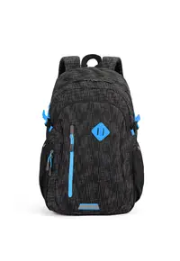 Rucsac cu compartiment pentru laptop - Negru/Albastru